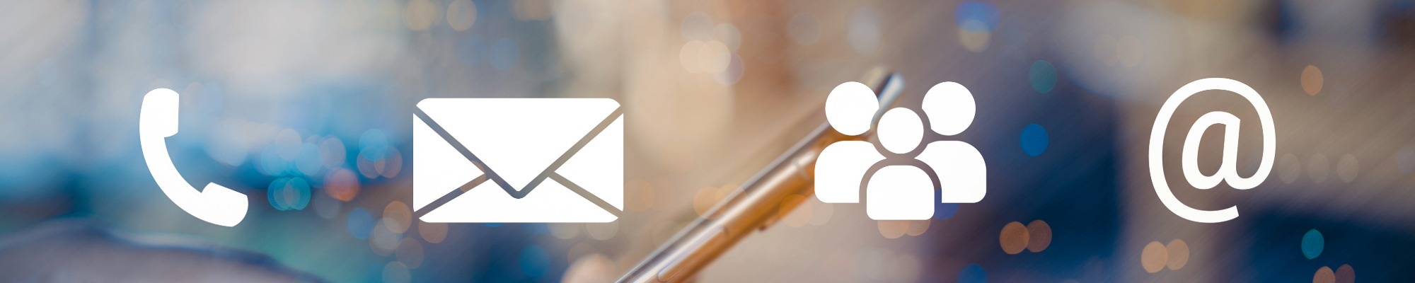 contact icons