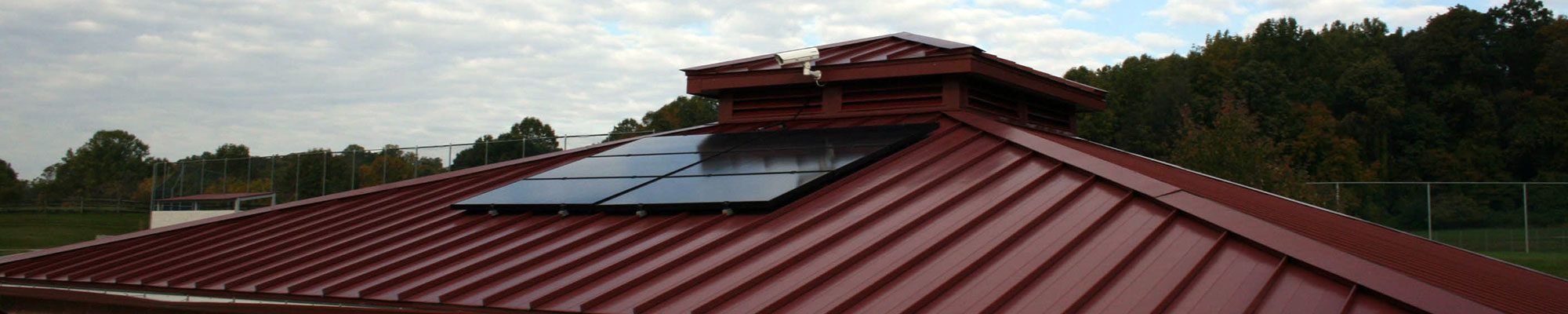 solar panels on municipal owened building