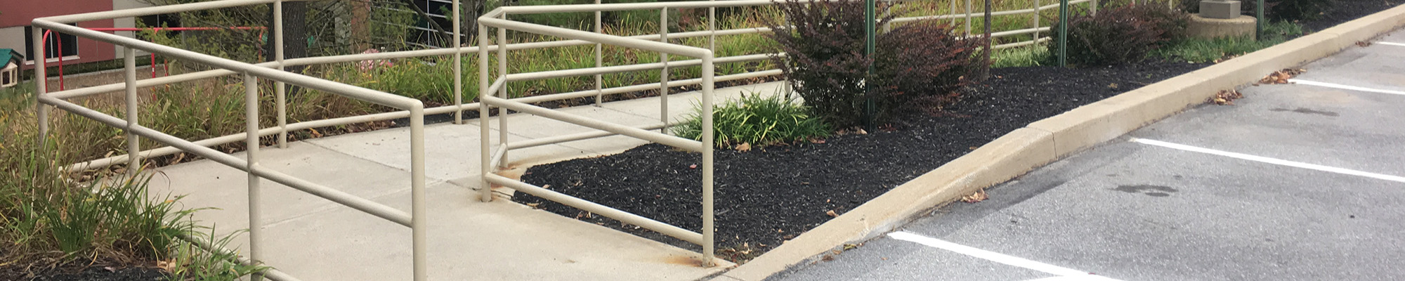 ramp to building
