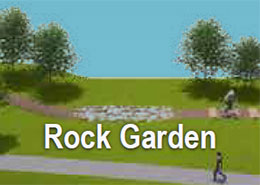 rock garden as described in caption